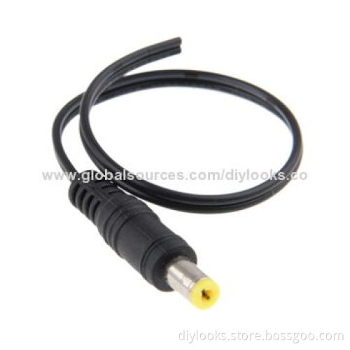 5.5 x 2.1mm DC Power Male Barrel Connector Adapter for LED Light ControllerNew